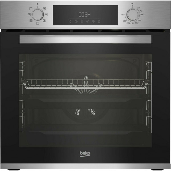 Beko BBIM 12300 XM Φούρνος άνω Πάγκου 72lt χωρίς Εστίες Π59.4εκ. Μαύρος