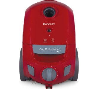 Rohnson R-1185 Κόκκινη Ηλεκτρική Σκούπα 800W με Σακούλα 2.5lt