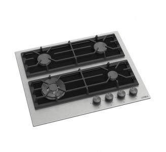 CALFER GAS NT121/W ΕΝΤΟΙΧΙΖΟΜΕΝΗ ΕΣΤΙΑ ΑΕΡΙΟΥ ΑΥΤΟΝΟΜΗ INOX 61Χ51 ΕΚ