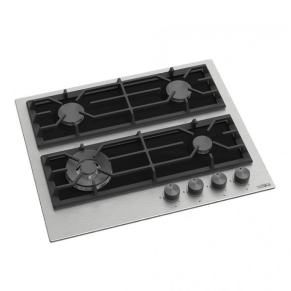 CALFER GAS NT121/W ΕΝΤΟΙΧΙΖΟΜΕΝΗ ΕΣΤΙΑ ΑΕΡΙΟΥ ΑΥΤΟΝΟΜΗ INOX 61Χ51 ΕΚ