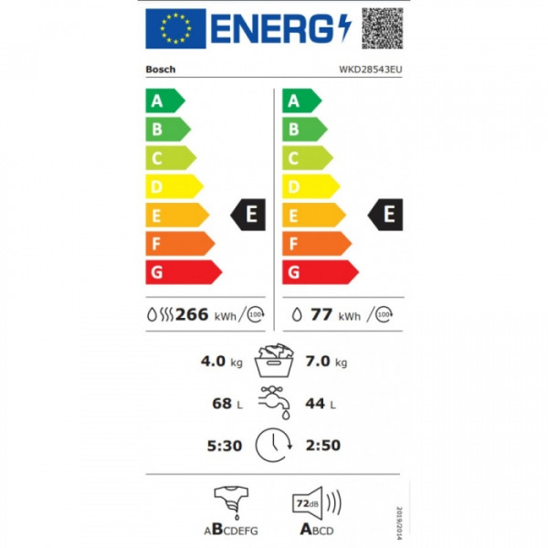 BOSCH WKD28543EU
