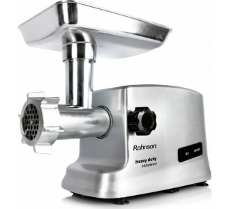 Rohnson R-5430 Μηχανή Άλεσης Κιμά / Ντομάτας 3000W Ασημί