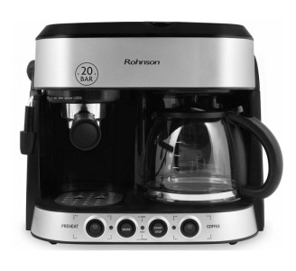 Rohnson R-974 Πολυκαφετιέρα 2 σε 1 Πίεσης 20bar 1850W
