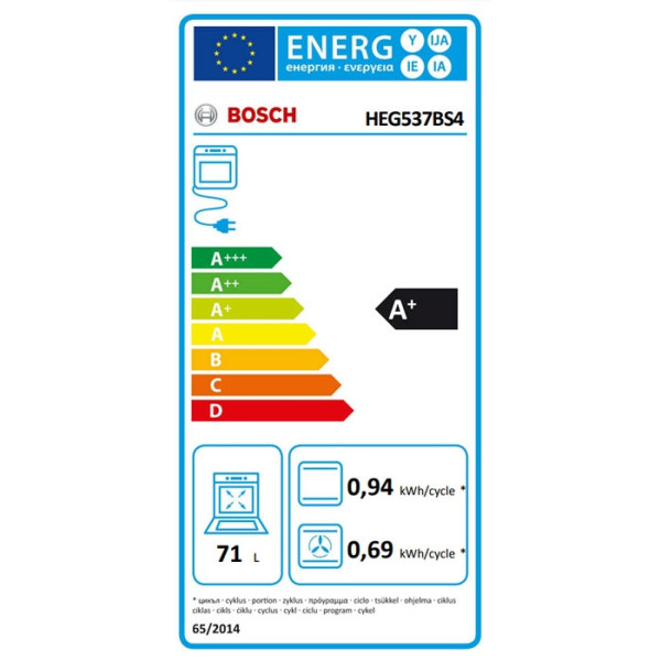 BOSCH  BA53CN03 (HEG537BS4 + NKF645GA2E)