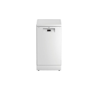 Beko BDFS15020W Ελεύθερο Πλυντήριο Πιάτων για 10 Σερβίτσια Π44.8xY85εκ. Λευκό
