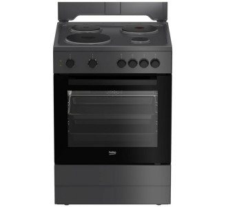 Beko FSM66003GA Κουζίνα 65lt με Εμαγιέ Εστίες Π60εκ. Μαύρη