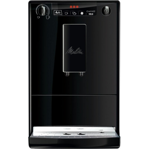 Melitta Caffeo Solo E 950 Αυτόματη Μηχανή Espresso 1400W Πίεσης 15bar με Μύλο Άλεσης Black  Melitta Caffeo Solo E 950 Αυτόματη Μηχανή Espresso 1400W Πίεσης 15bar με Μύλο Άλεσης Black