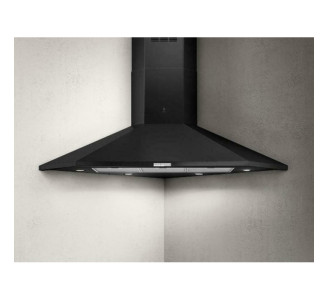 Elica Acuta BL/F/100 Απορροφητήρας Καμινάδα 100cm Μαύρος