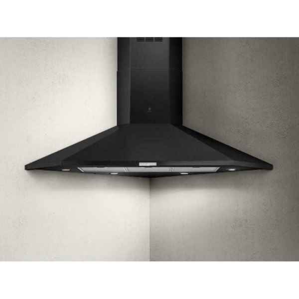Elica Acuta BL/F/100 Απορροφητήρας Καμινάδα 100cm Μαύρος