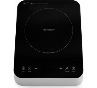 Rohnson R-2450 Επιτραπέζια Εστία Επαγωγική Μονή Μαύρη