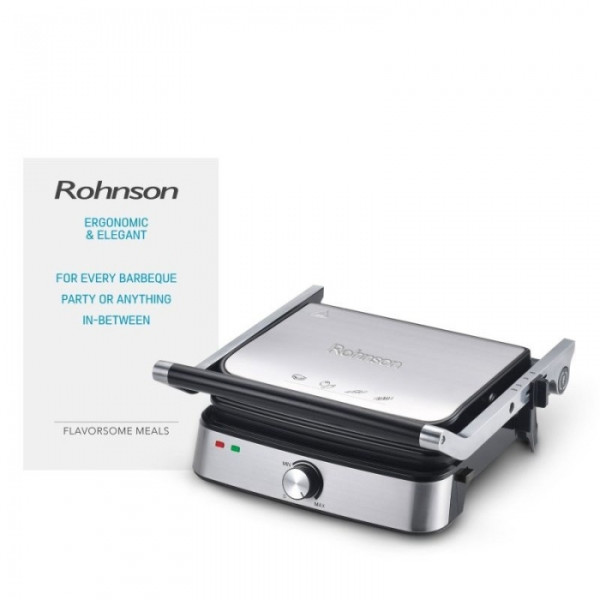 Rohnson R-2316 Τοστιέρα Γκριλιέρα 2000W Inox