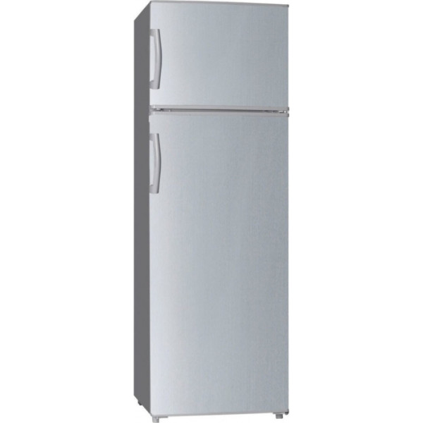 Davoline RF 220 NE Ψυγείο Δίπορτο 206lt Υ143xΠ54.5xΒ55.5εκ. Inox