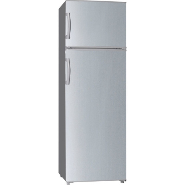 Davoline NPR 163 NE Ψυγείο Δίπορτο 248lt Υ164.5xΠ55xΒ58εκ. Inox