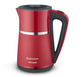 Rohnson Safe Touch R-7524 Βραστήρας 1.7lt 2200W Κόκκινος