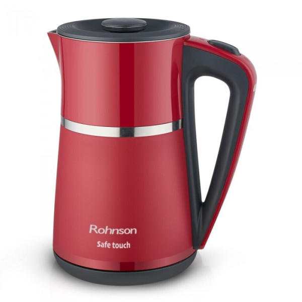 Rohnson Safe Touch R-7524 Βραστήρας 1.7lt 2200W Κόκκινος