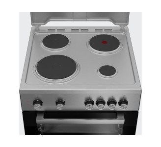 Beko FSM67020PSX Κουζίνα 65lt με Εμαγιέ Εστίες Π60εκ. Inox