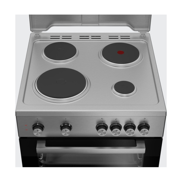 Beko FSM67020PSX Κουζίνα 65lt με Εμαγιέ Εστίες Π60εκ. Inox