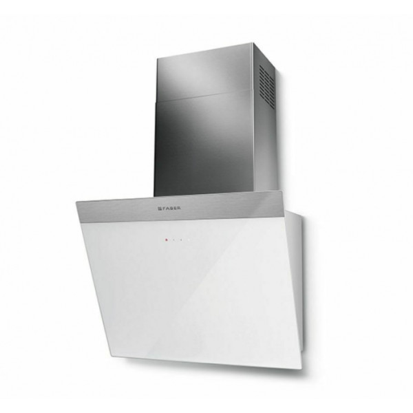 Faber Daisy + WH A55 Απορροφητήρας Καμινάδα 55cm Λευκός  