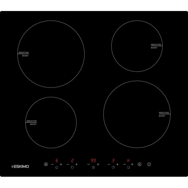 Eskimo ES 9500 IND Κεραμική Εστία Αυτόνομη 59x52cm