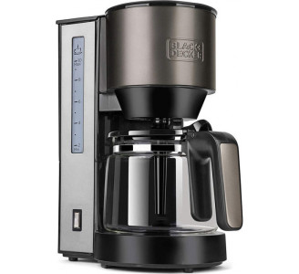 Black & Decker BXCO870E Καφετιέρα Φίλτρου 870W Grey