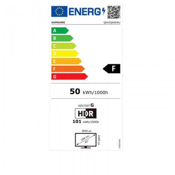 SAMSUNG QE43Q60DA