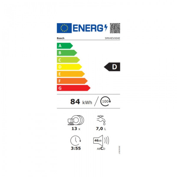 BOSCH SMV4EVX04E