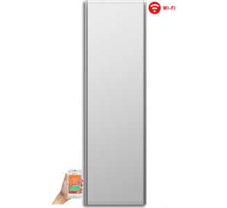 Radialight Icon 15 Επιτοίχιος Θερμοπομπός Μπάνιου 1500W με Ηλεκτρονικό Θερμοστάτη και WiFi White