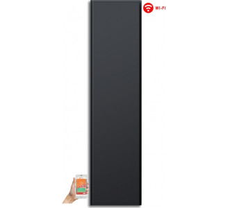 Radialight Icon 20 Επιτοίχιος Θερμοπομπός Μπάνιου 2000W με Ηλεκτρονικό Θερμοστάτη και WiFi Grey