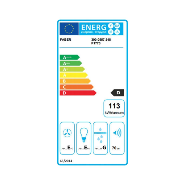Faber 2740 Base A70 Ελεύθερος Απορροφητήρας 70cm