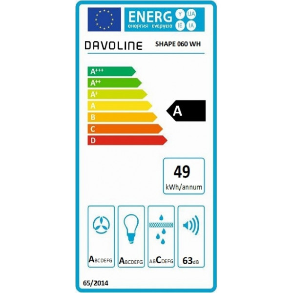 DAVOLINE SHAPE 60 WHITE