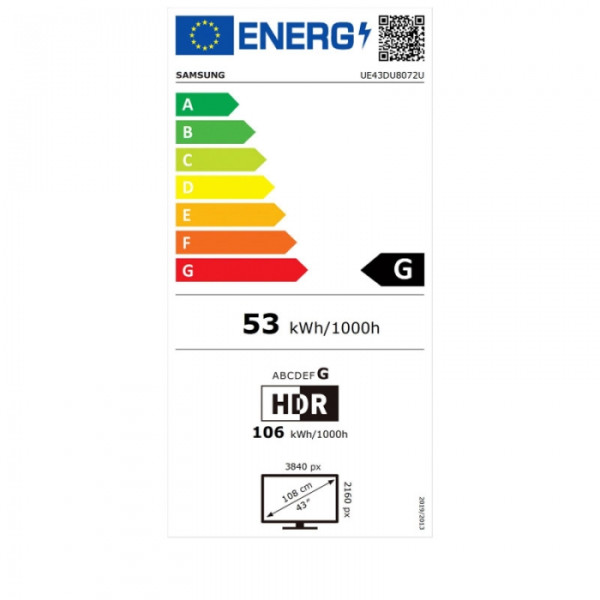 SAMSUNG UE43DU8072UXXH