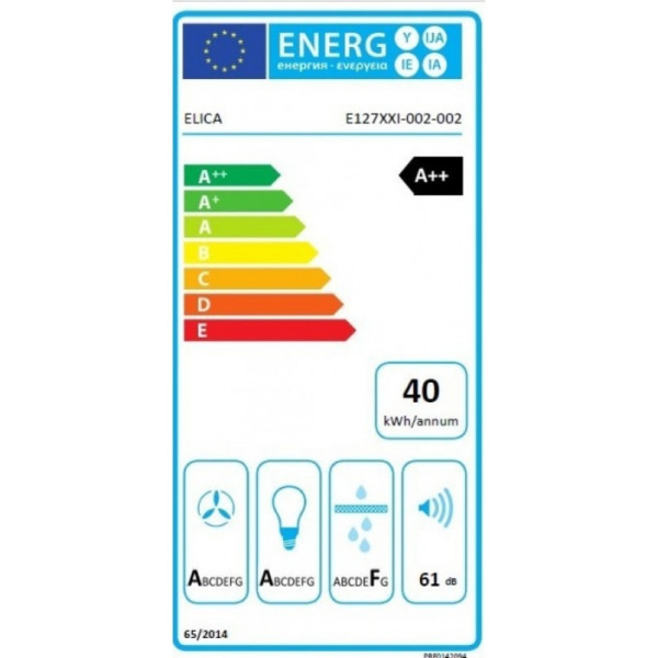 Elica Cloud Seven IX/F/90 Απορροφητήρας Νησίδα 90cm Inox