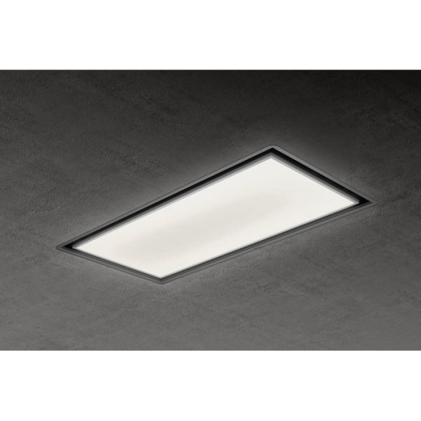 Elica Skydome H30 A/100 Απορροφητήρας Νησίδα 100cm Μαύρος