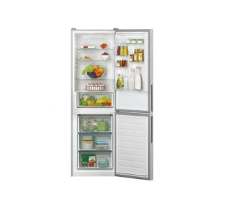 Candy CCE4T618ES Ψυγειοκαταψύκτης 341lt NoFrost Υ185xΠ59.5xΒ65.8εκ. Inox