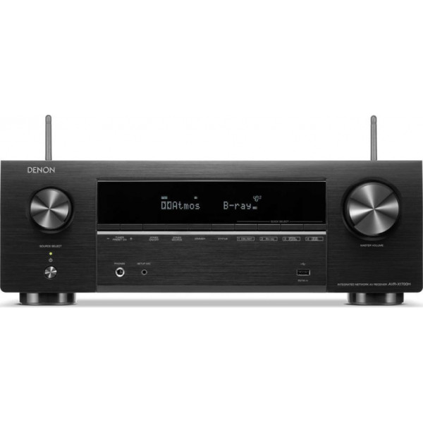 Denon AVR-S660H Ραδιοενισχυτής Home Cinema 4K/8K 5.2 Καναλιών 75W/8Ω με HDR Μαύρος