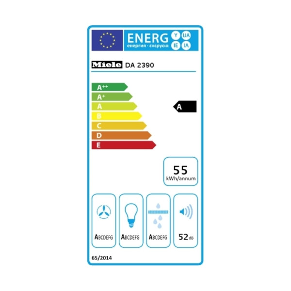 Miele DA 2390 EXT Μηχανισμός Απορρόφησης 90cm Inox