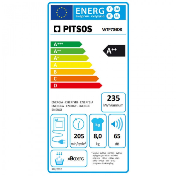PITSOS WTP704D8