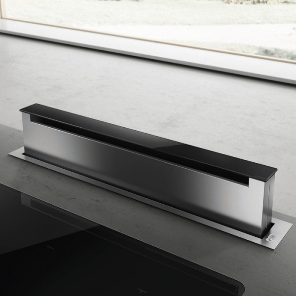 Elica Pandora IX/F/90 Μηχανισμός Απορρόφησης 90cm Μαύρος 0120980