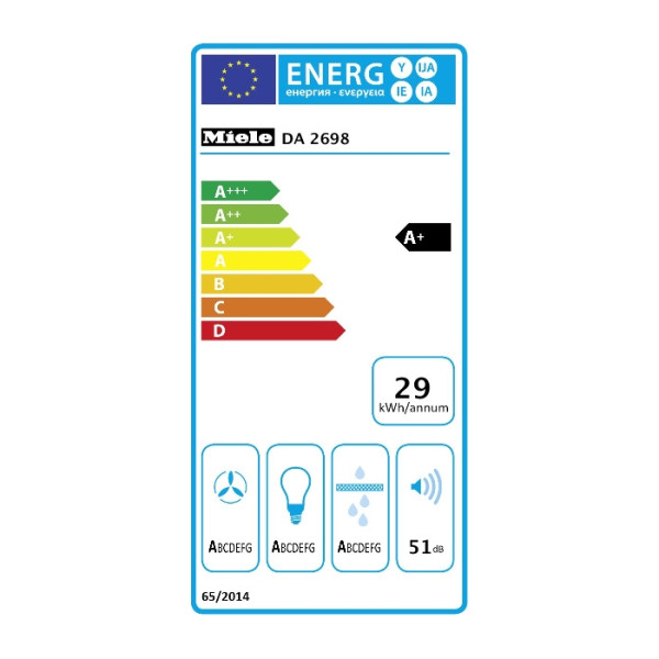 Miele DA 2698 Μηχανισμός Απορρόφησης 90cm Inox