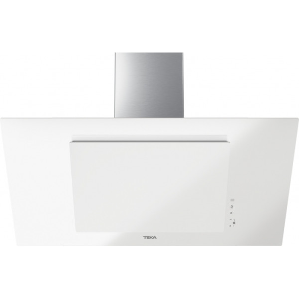Teka DVT 98660 TBS Glass Απορροφητήρας Καμινάδα 90cm Λευκός