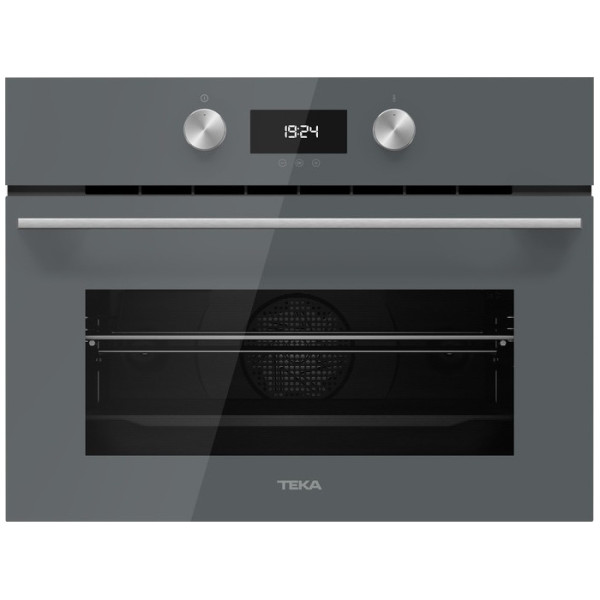 Teka HLC 8400 Φούρνος άνω Πάγκου 44lt χωρίς Εστίες Π59.5εκ. Stone Grey Glass