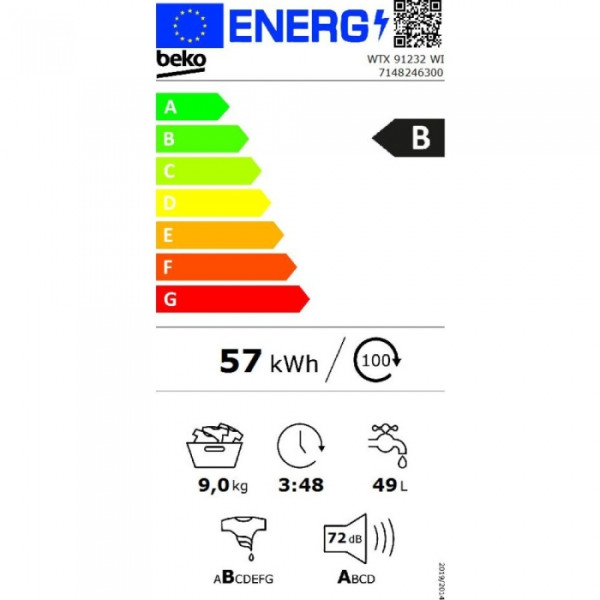 BEKO WTX 91232 WI