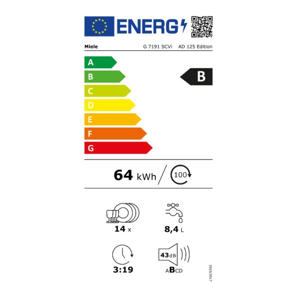 MIELE G 7191 SCVI AD 125 ED (12469580)