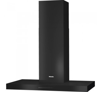 Miele PUR 98 W Απορροφητήρας Καμινάδα 89.8cm Μαύρος