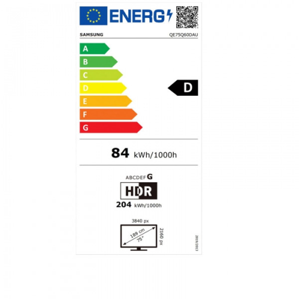 SAMSUNG QE75Q60DA