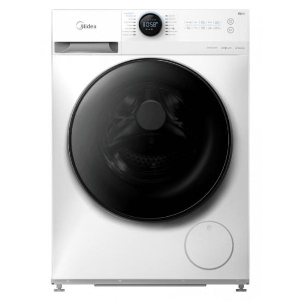 Midea MF200W90WB/W-GR Πλυντήριο Ρούχων 9kg 1400 Στροφών