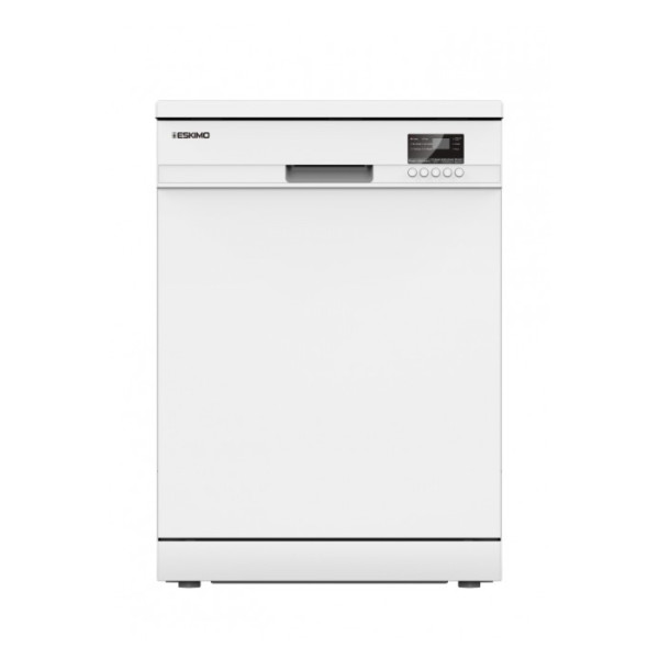 Eskimo ES DW12F600W Ελεύθερο Πλυντήριο Πιάτων για 12 Σερβίτσια 60cm Λευκό