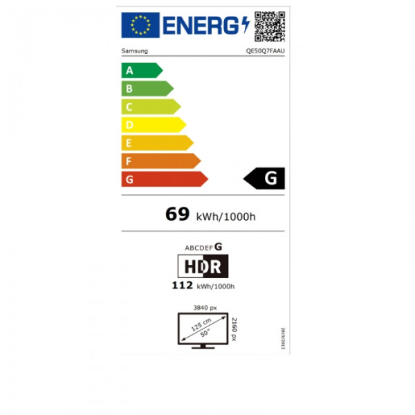 SAMSUNG QE50Q7F