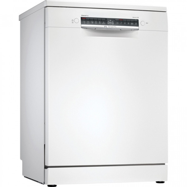 Bosch Πλυντήριο Πιάτων SMS4HMW06E για 14 Σερβίτσια Π60xY84.5εκ. Λευκό