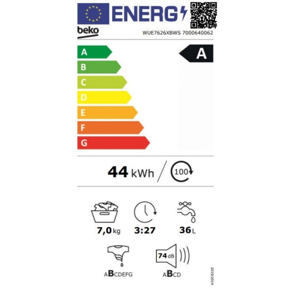 BEKO WUE 7626 XBWS
